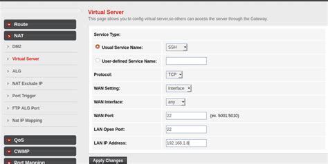 setup port forwarding on your modem router