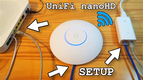 UniFi nanoHD Access Point • Unboxing, installation, configuration and