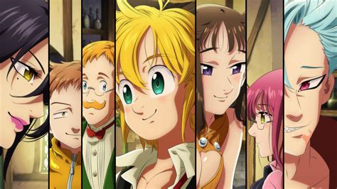 seven deadly sins anime characters sins