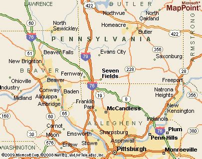 Seven Fields Pa Directions
