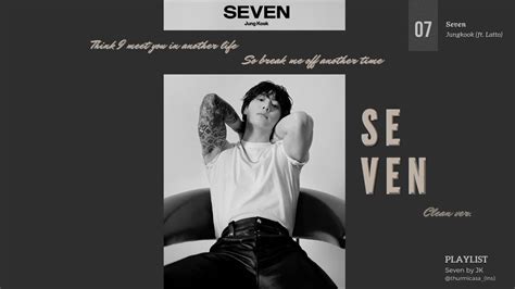 seven jungkook lyrics clean