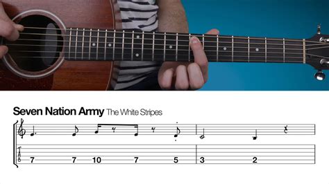 seven nation army guitar lesson