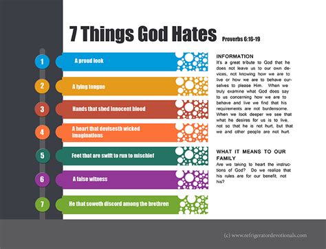 seven things god hates