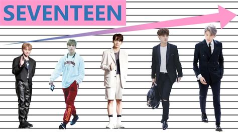 seventeen members height