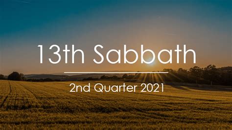 seventh day adventist quarterly 2021