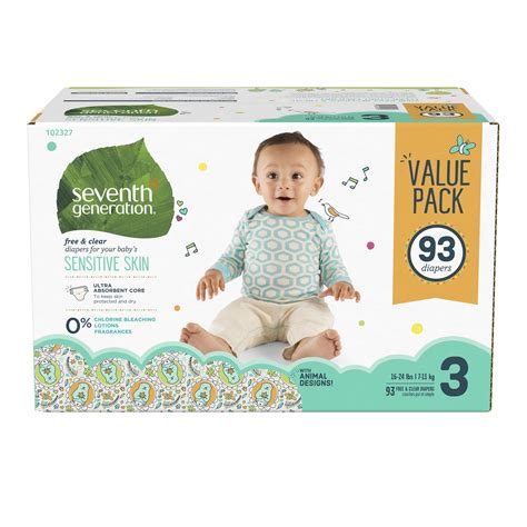 seventh generation baby diapers