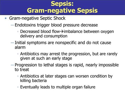 severe gram negative sepsis