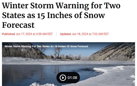 severe winter storm warning