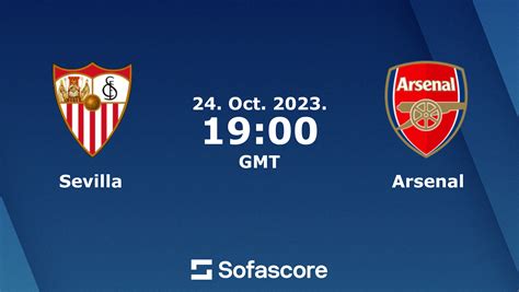 sevilla vs arsenal h2h