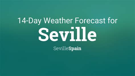 seville spain 14 day weather