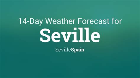 seville spain weather forecast