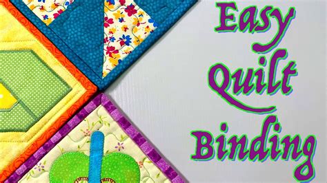 Sew Easy Quilt Binding