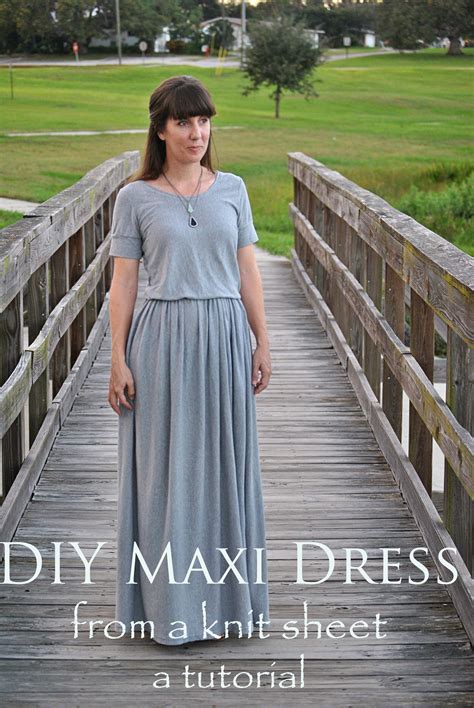 sew maxi dress tutorial