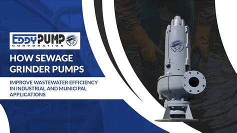 Sewage Grinder Pump Service