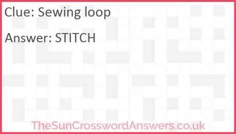 Sewing Terms Crossword Puzzle WordMint