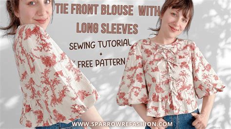 Sewing A Blouse Tutorial
