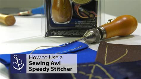 Sewing Awl Use