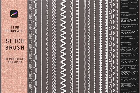 Sewing Brushes Procreate