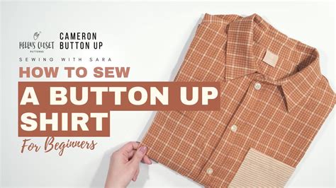 Sewing Button Up Shirt