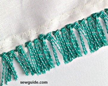 Sewing Fabric Fringe