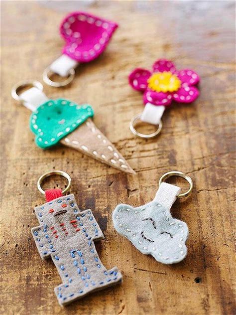 Sewing Keychain Ideas