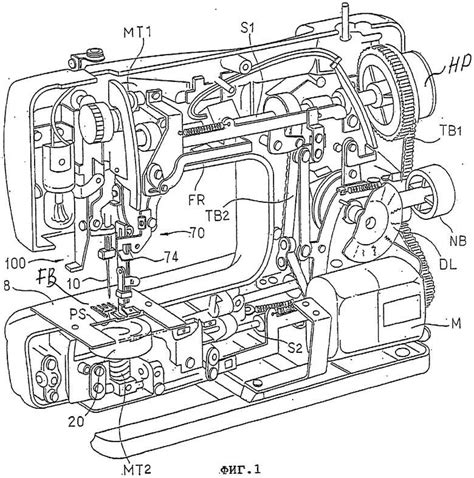 Sewing Machine Parts Inside