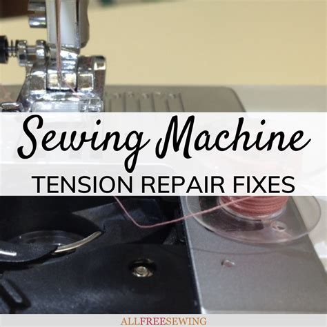 Sewing Machine Repair Problems