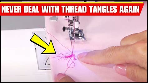 Sewing Machine Tangles On Bottom