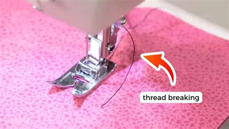 Sewing Machine Thread Breaking Problem