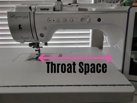Sewing Machine With Large Throat