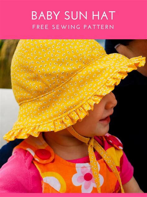 Sewing Pattern Baby Sun Hat