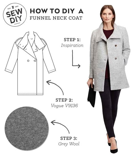 Sewing Pattern For A Coat