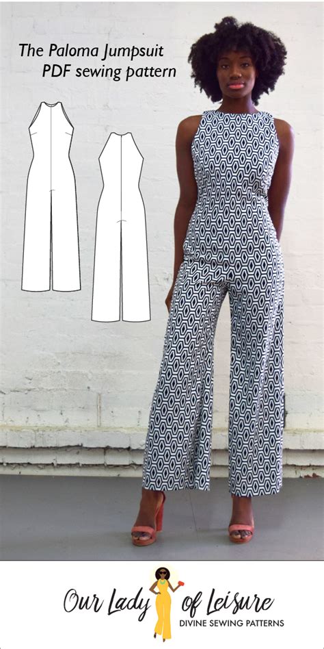 Sewing Pattern For A Jumpsuit