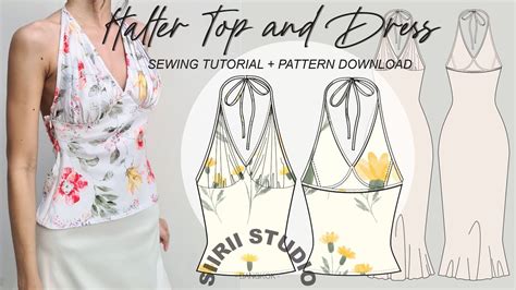 Sewing Pattern For Halter Top