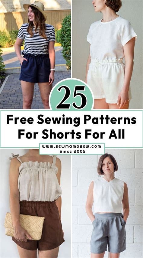 Sewing Pattern For Jeans Shorts