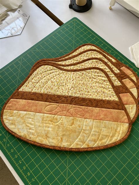 Sewing Pattern For Round Table Placemats