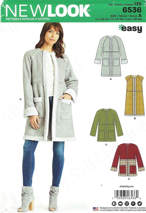Sewing Pattern For Shearling Coat