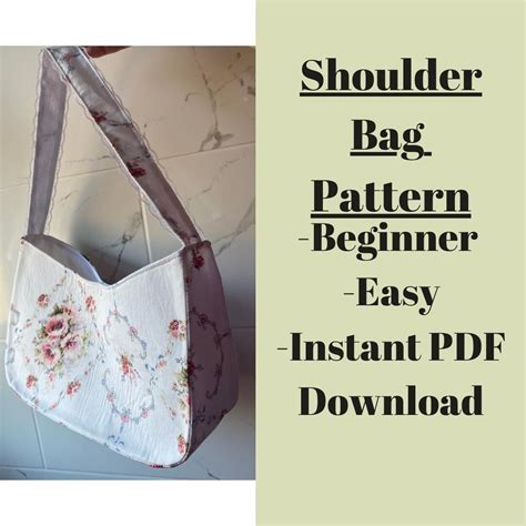 Sewing Pattern For Shoulder Bag