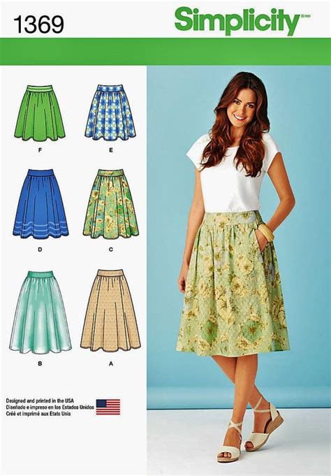 Sewing Pattern For Skirt With Pockets