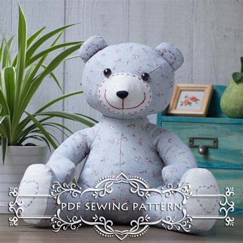 Sewing Pattern For Teddy Bear