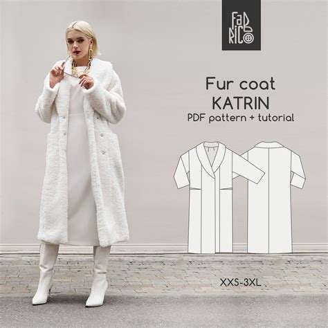 Sewing Pattern Fur Coat