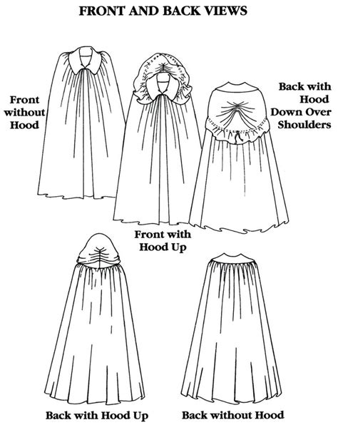 Sewing Pattern Kinsale Cloak