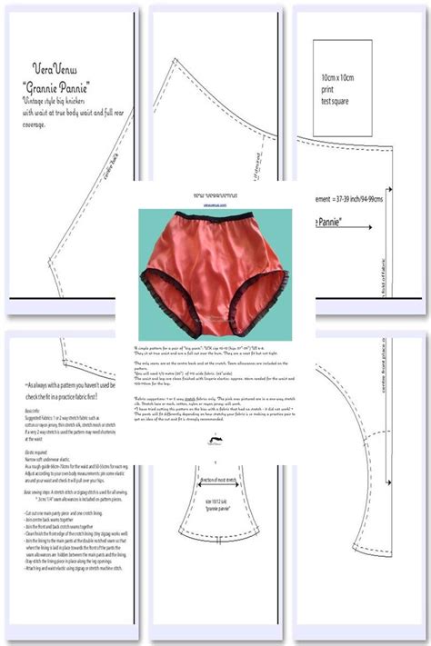 Sewing Pattern Mens Knickers