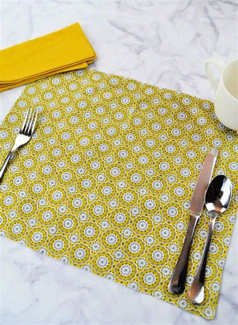Sewing Pattern Placemats