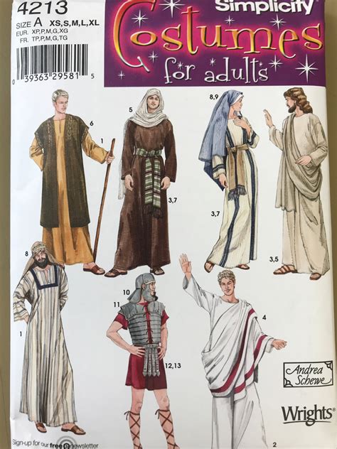 Sewing Pattern Roman Costume