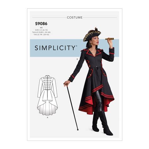 Sewing Pattern Steampunk Coat