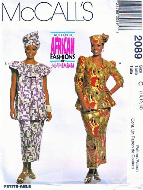 Sewing Patterns African Wear