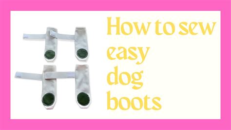 Sewing Patterns For Dog Boots