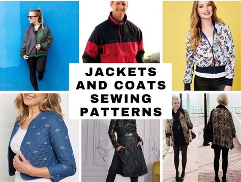 Sewing Patterns Over Coat