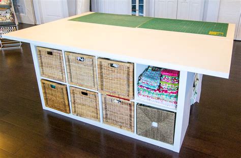 Sewing Table With Storage Diy